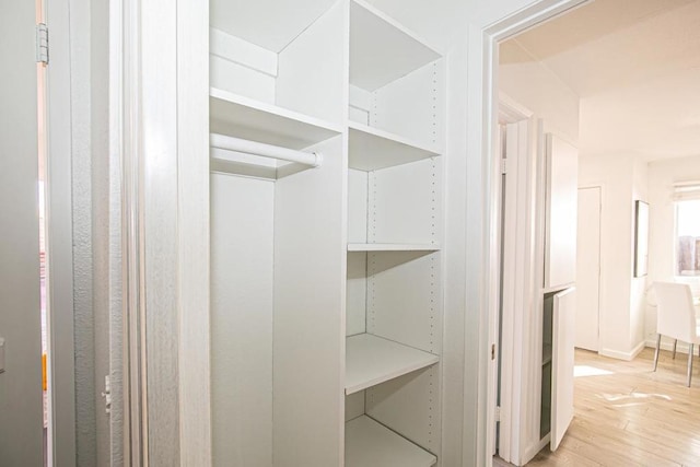 view of closet