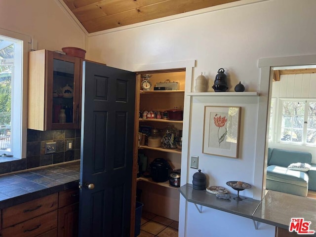 view of pantry