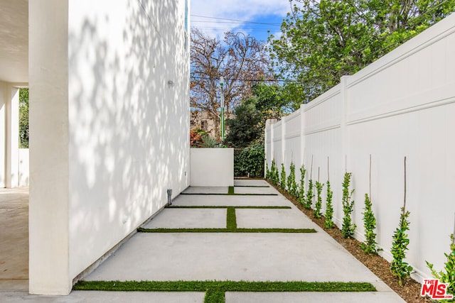 exterior space featuring a patio