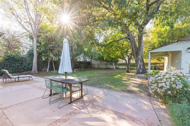 view of patio / terrace