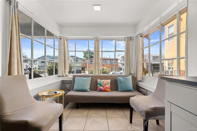 sunroom / solarium with a wealth of natural light