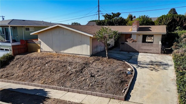 view of ranch-style house