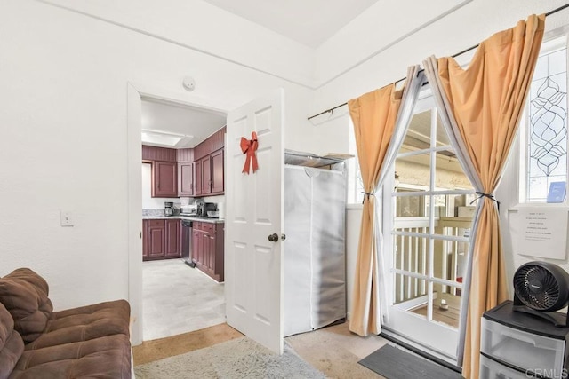 kitchen featuring stainless steel dishwasher