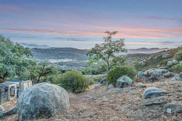 property view of mountains