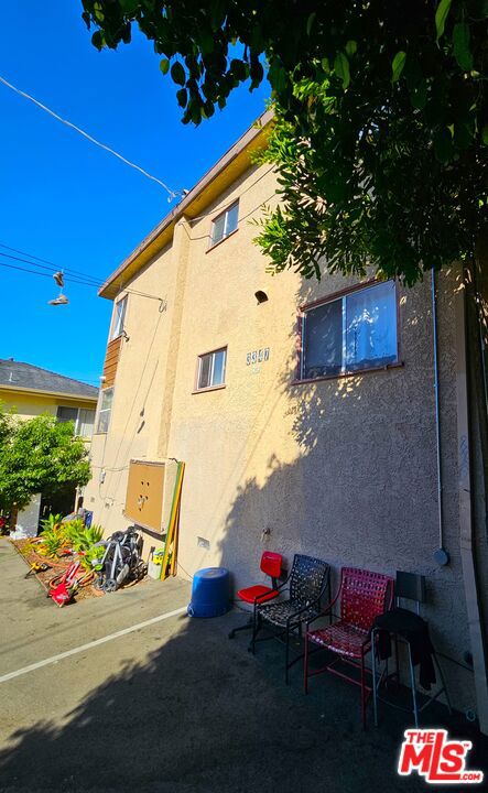 rear view of property featuring a patio