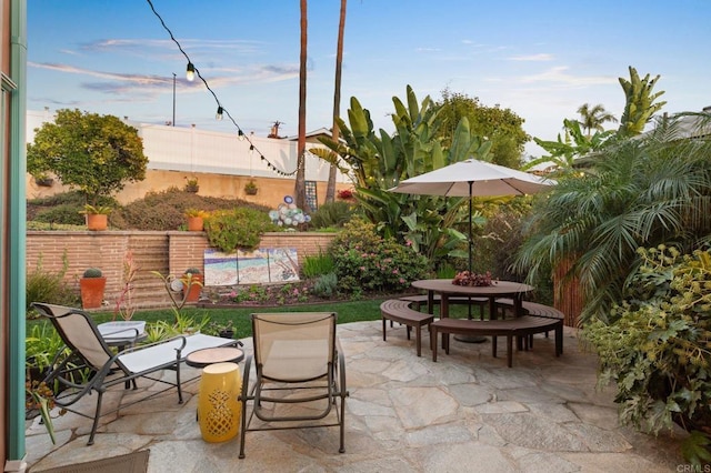 view of patio / terrace