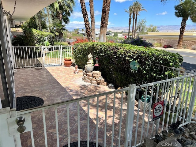 42278 Dunes View Rd Unit 28, Rancho Mirage, CA 92270 - balcony featuring a patio area