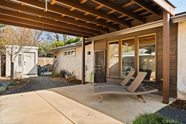 view of patio