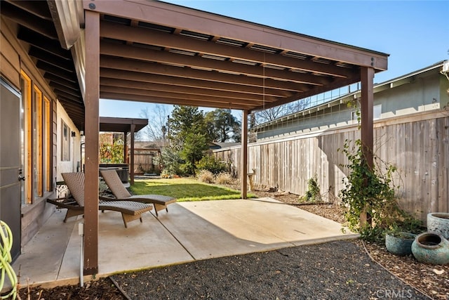 view of patio / terrace