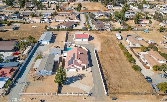 birds eye view of property featuring a residential view