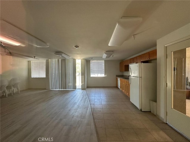 kitchen with white appliances