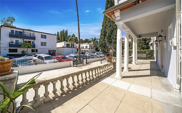 view of patio / terrace featuring a porch