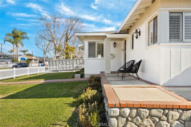 exterior space featuring a patio