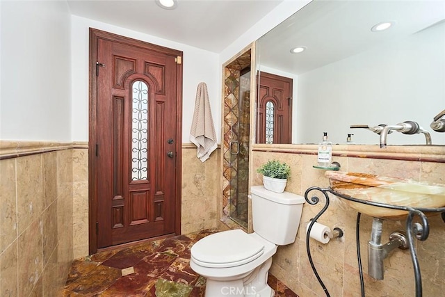 bathroom with toilet