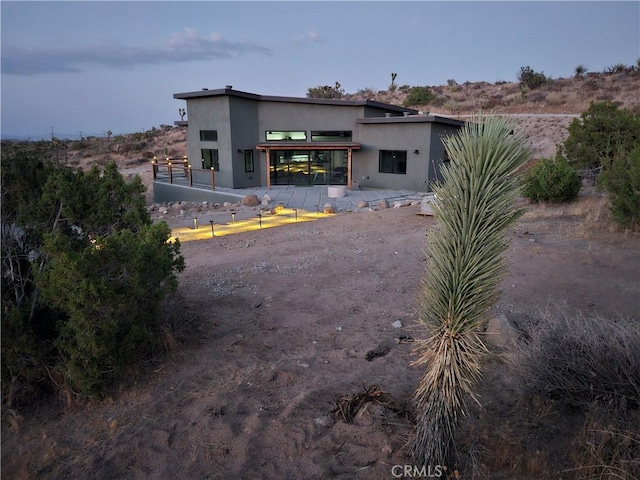 view of rear view of property