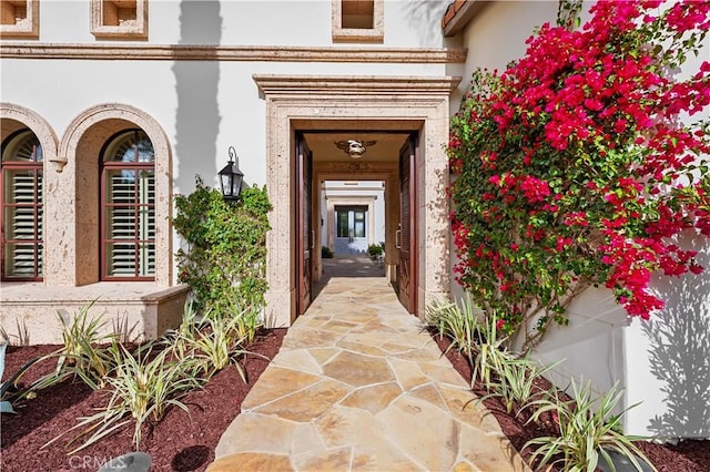 view of entrance to property