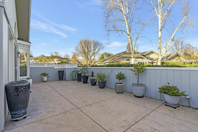 view of patio