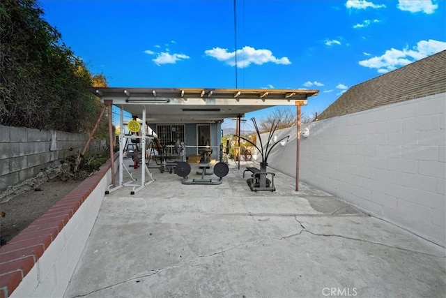 view of patio / terrace