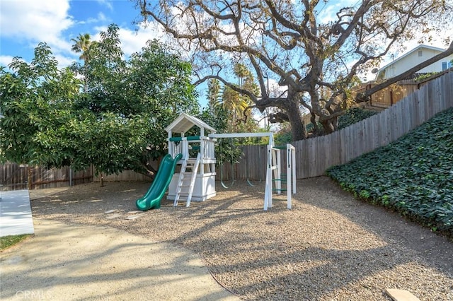 view of playground