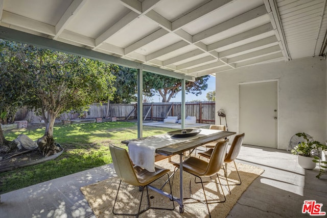 view of patio / terrace