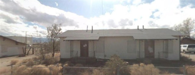 view of rear view of house