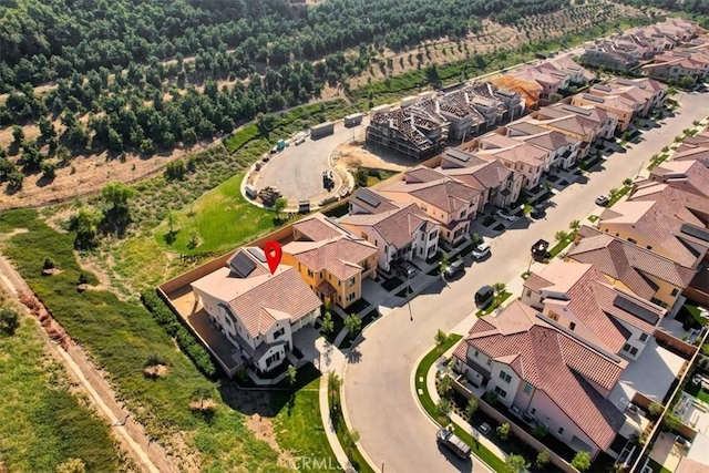 birds eye view of property featuring a residential view