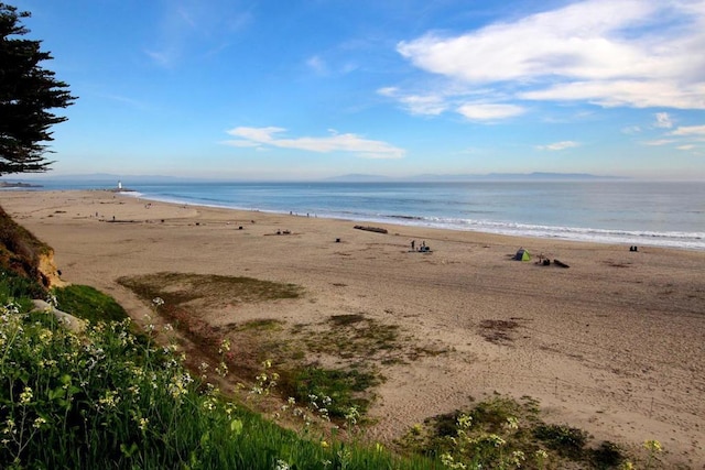 water view featuring a view of the beach