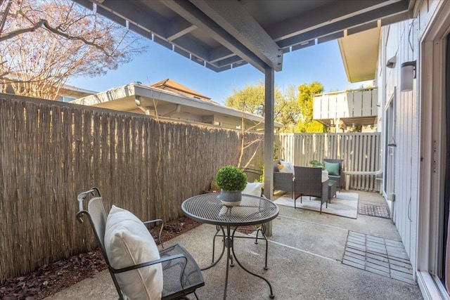 view of patio / terrace