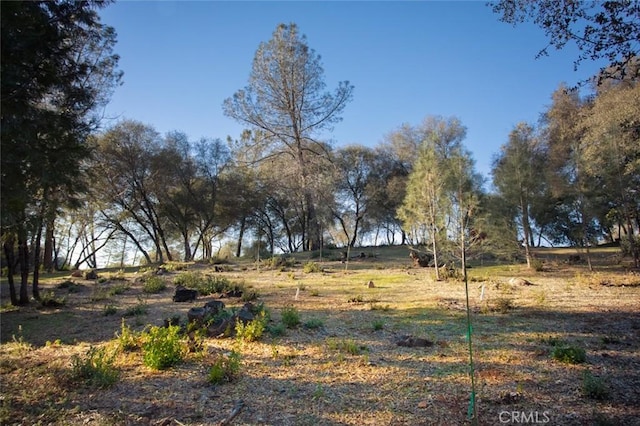 exterior space with a rural view