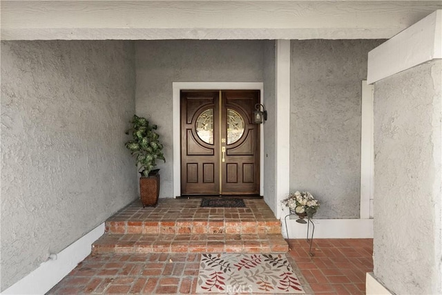 20566 Alaminos Dr, Saugus, CA 91350 - property entrance with stucco siding