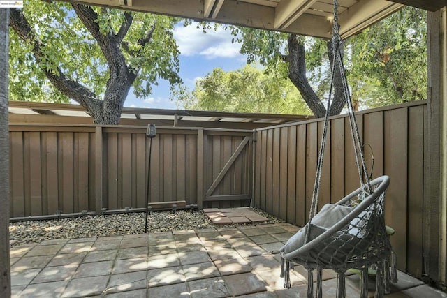 view of patio