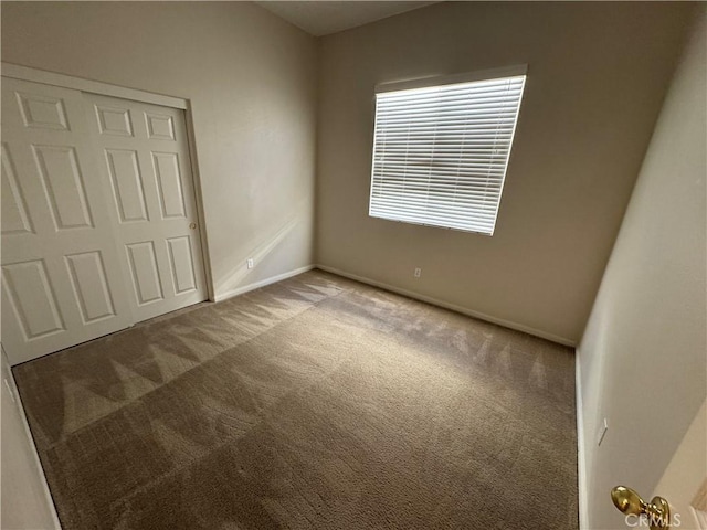 spare room featuring carpet