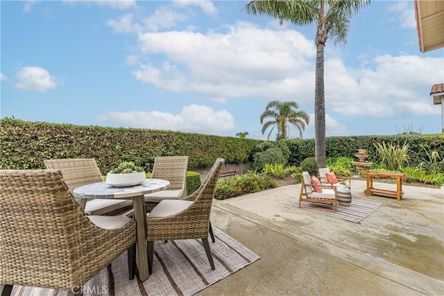 view of patio / terrace