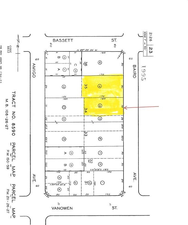 68396843 Baird Ave, Reseda CA, 91335 land for sale