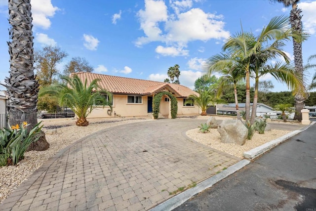 view of mediterranean / spanish-style house