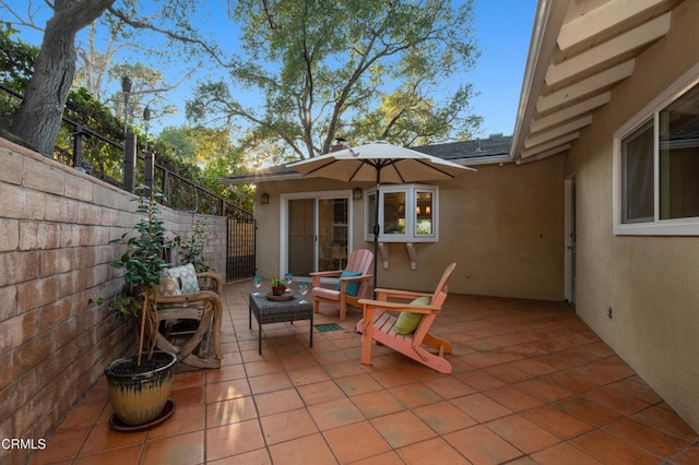 view of patio / terrace