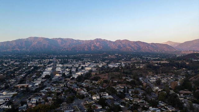 view of mountain feature