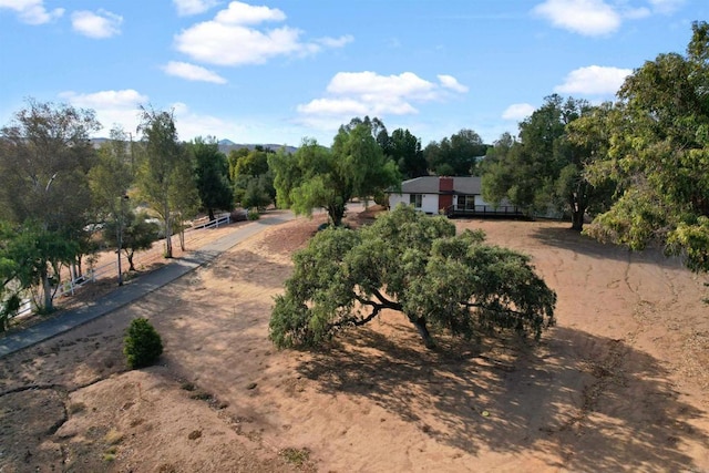 view of community featuring a rural view