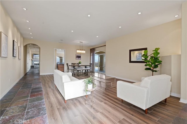 view of living room