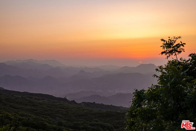 view of mountain feature