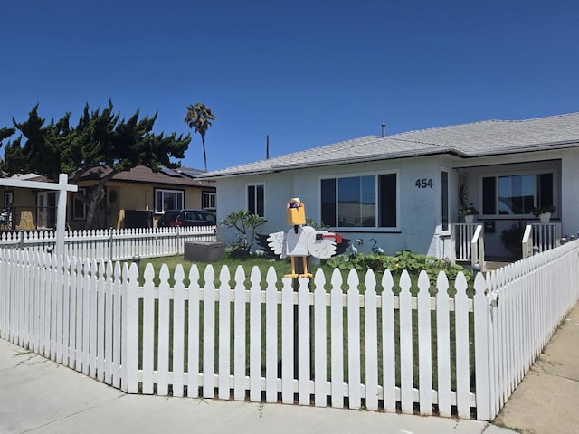 view of ranch-style home