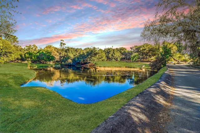 property view of water