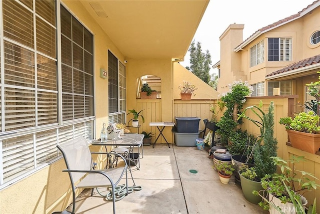 view of patio