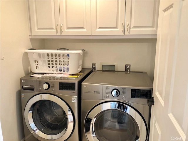 24400 Alta Vista Dr, Dana Point, CA 92629 - washroom with independent washer and dryer and cabinet space