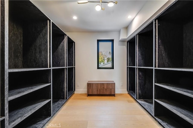 mudroom with hardwood / wood-style floors