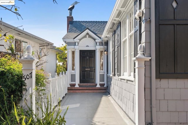 view of entrance to property