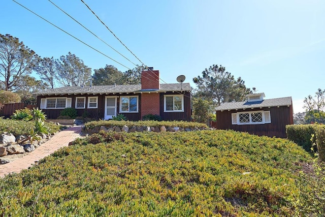 view of ranch-style home