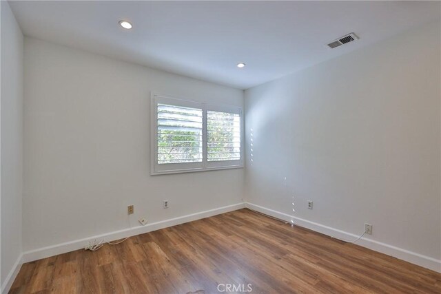 3179 Canal Point Dr, Hacienda Heights, CA 91745 - unfurnished room featuring baseboards, wood finished floors, and recessed lighting