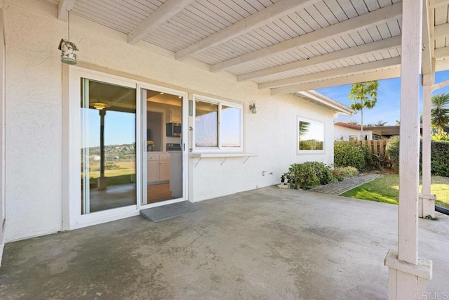 view of patio / terrace