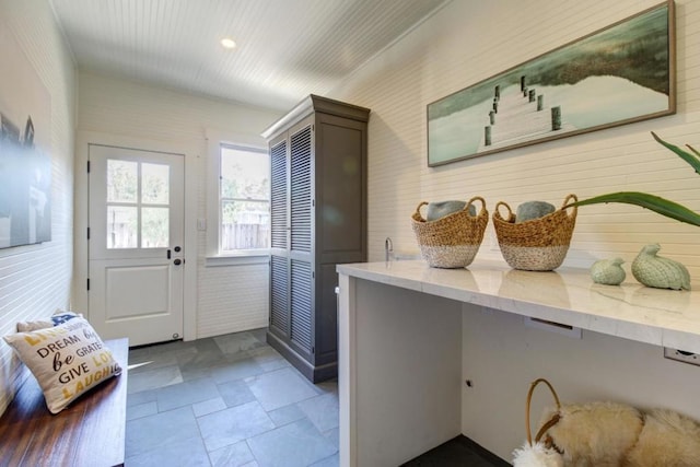 view of mudroom